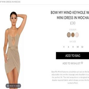 Oh polly keyhole dress